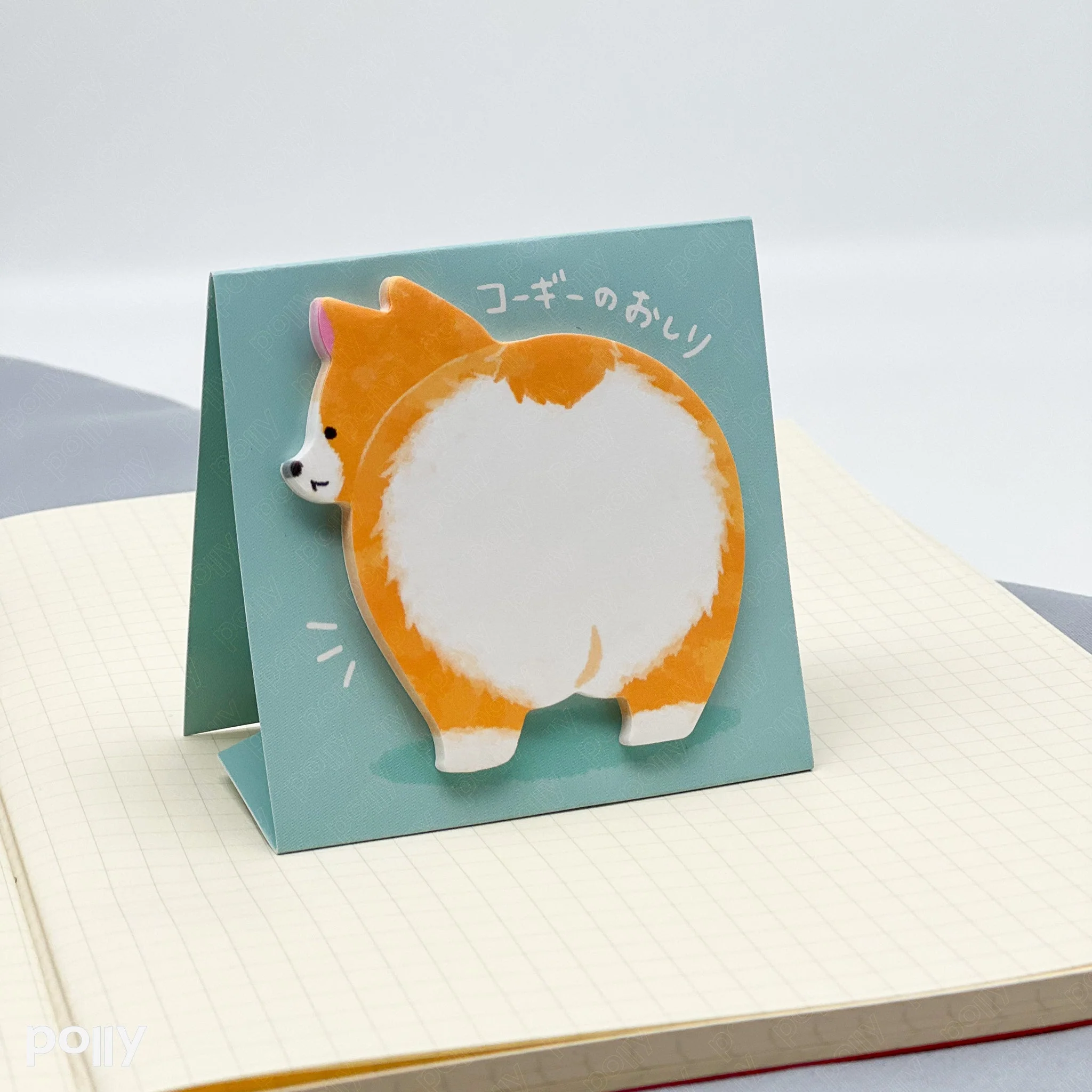 MIND WAVE Corgi Sticky Note